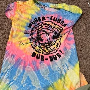 Rick and morty tie dye shirt